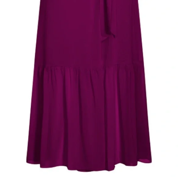 NEW City Chic flutter sleeve wrap maxi dress 16W - Picture 8 of 10